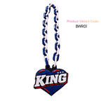 Personalized King of Hearts Celebration Chain - Custom Statement Necklace | BestieBox