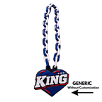Personalized King of Hearts Celebration Chain - Custom Statement Necklace | BestieBox