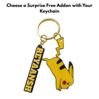 Custom Name Keychain for Backpacks & Keys - Personalized Bestie Gift