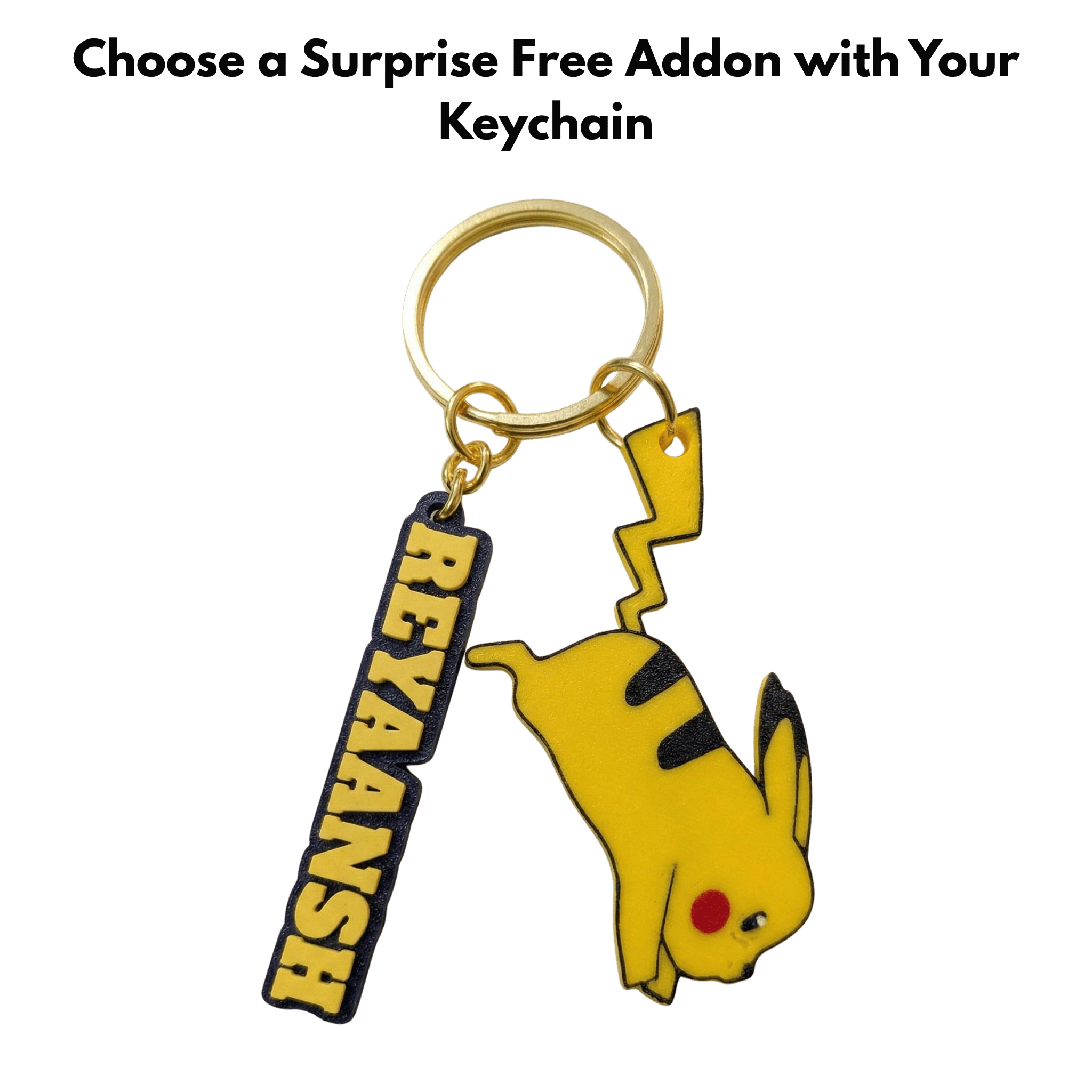Custom Name Keychain for Backpacks & Keys - Personalized Bestie Gift