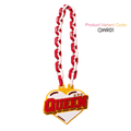 Personalized Queen of Hearts Celebration Chain - Custom Statement Necklace | BestieBox