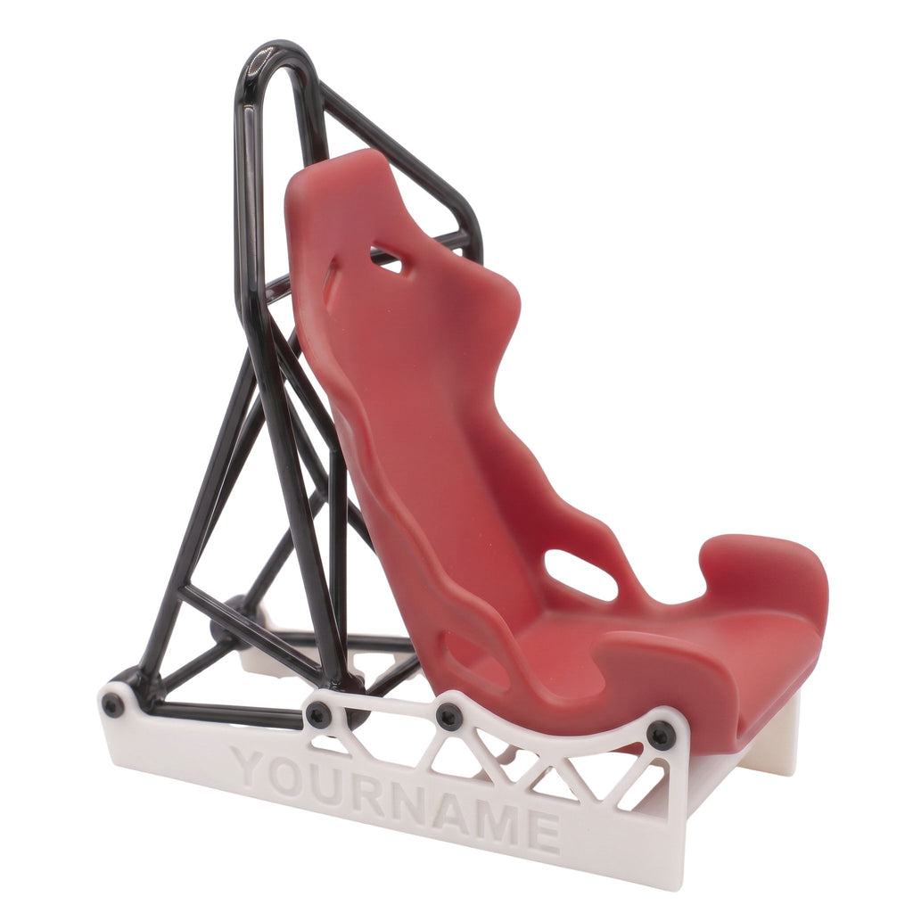 Personalized Racing Seat Phone Stand - Custom Desk Holder | BestieBox