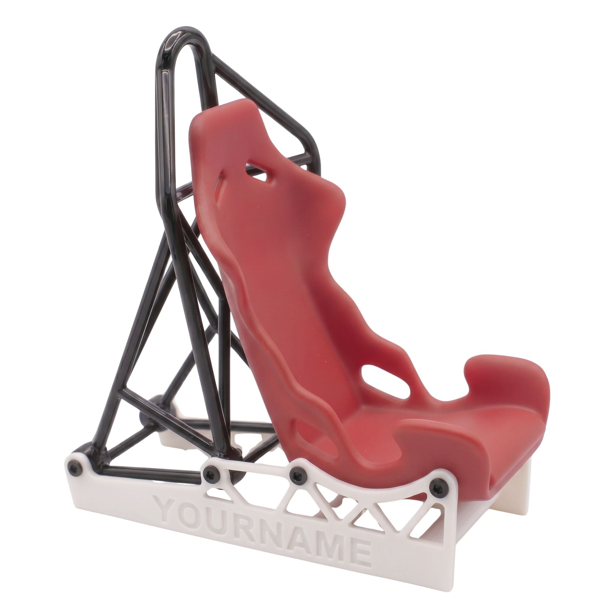 Personalized Racing Seat Phone Stand - Custom Desk Holder | BestieBox